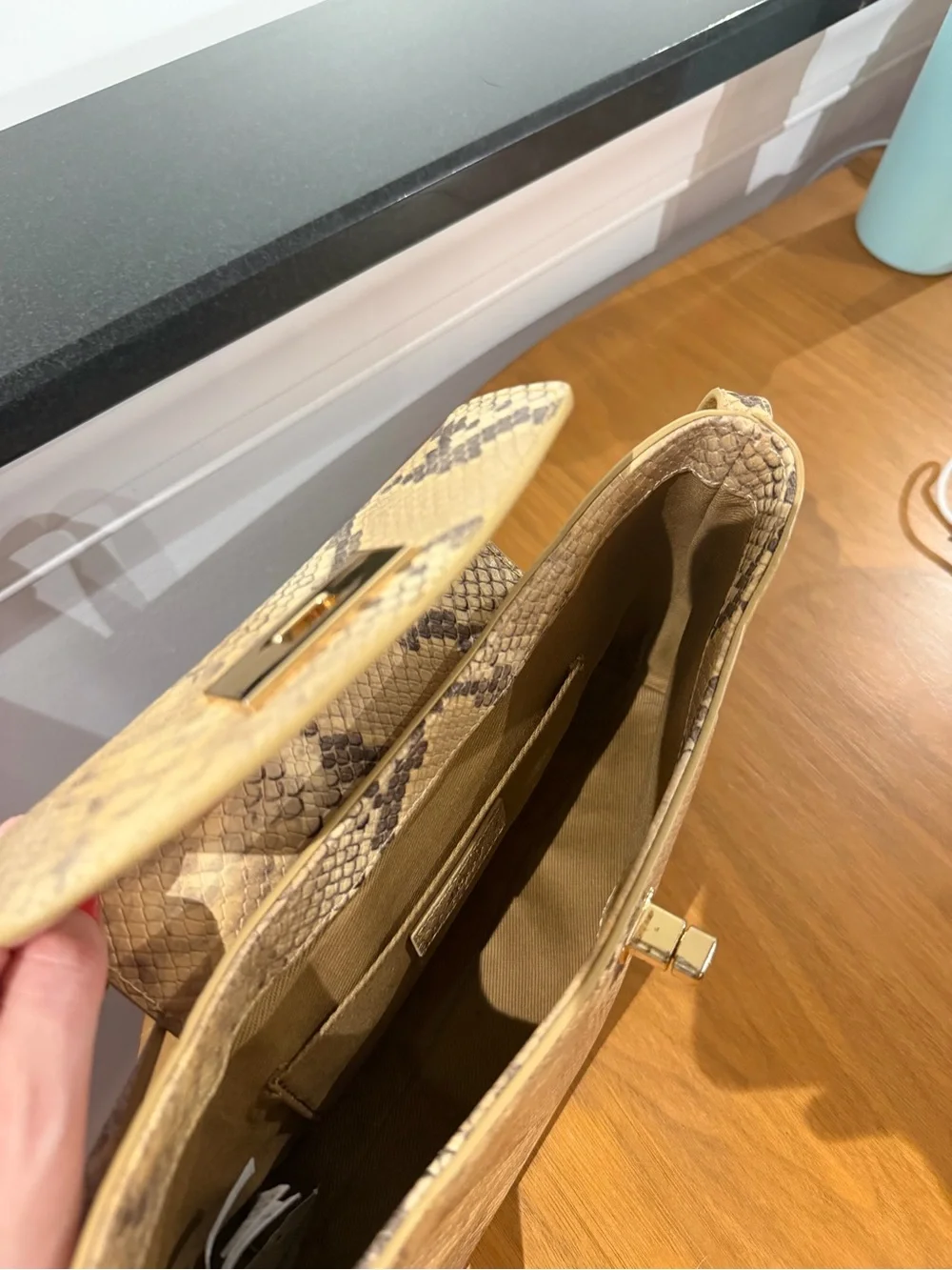 J.Crew Snake Print Bag